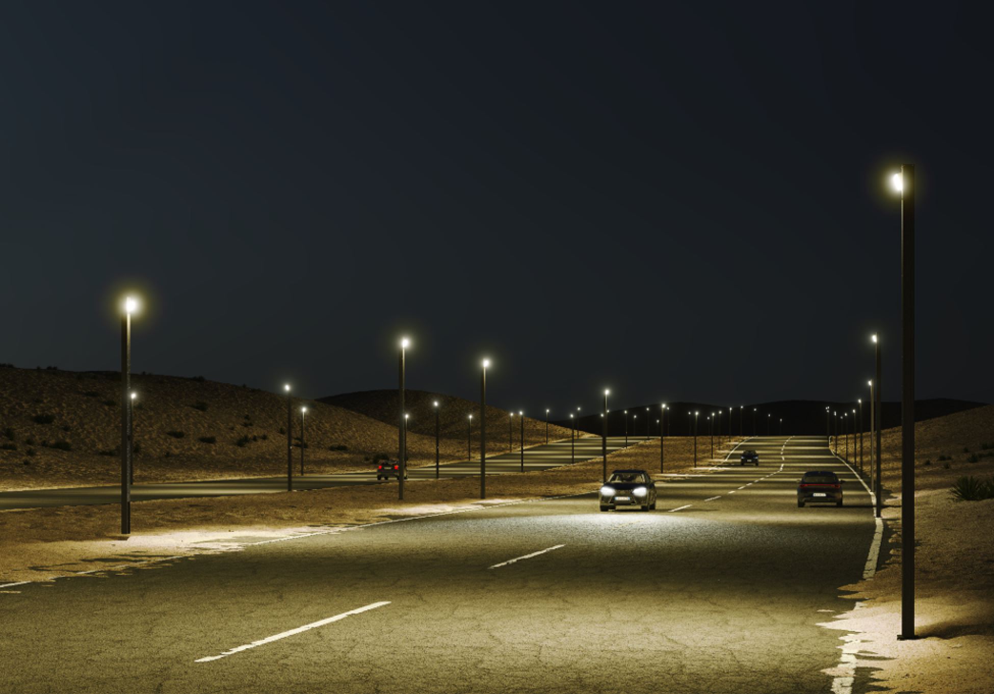 Symmetrical Lighting
