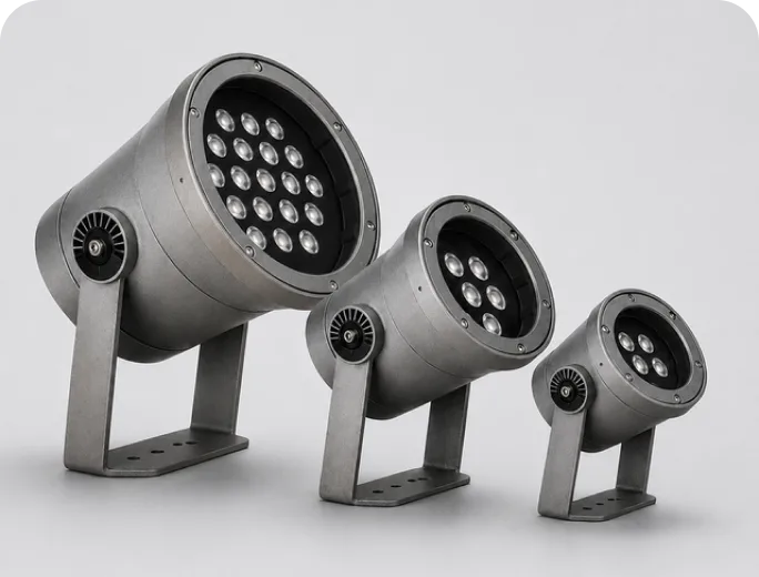 High power spotlights