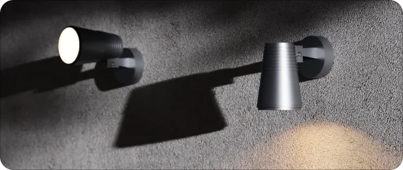Spotlight wall luminaires